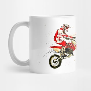 Motocross rider.Dirtbike Mug